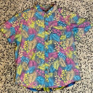Plugg / Hawaiian Button-Down / Size: XL